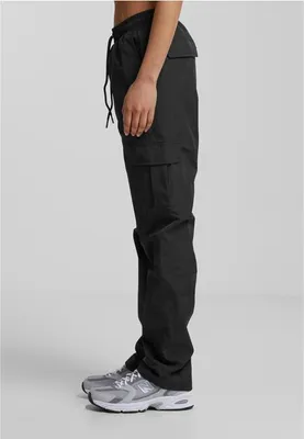 Image de Urban Classics - Pantalon cargo en nylon pour dames, en béton - S