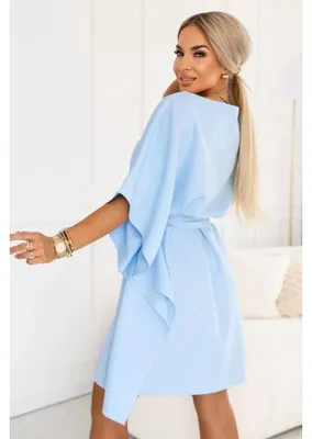 Image de Robe NUMOCO 287-43, couleur bleu foncé, taille L/XL