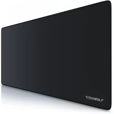 Produktbild von CSL - XXL Speed Gaming Mauspad Titanwolf - 900 x 400mm - XXL Mousepad - Tischunterlage Large Size - Perfekte Präzision und Geschwindigkeit