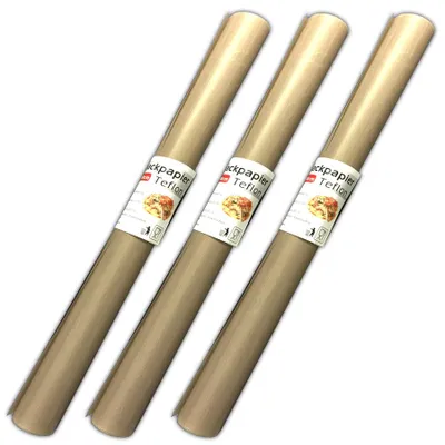 Produktbild von 3 Stück Antihaft Dauerbackfolie Backpapier Dauerbackpapier Backtrennfolie