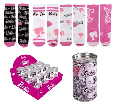 Image de Cerda Group Chaussettes Barbie 4 paires Multicolores EU 31-34 Multicolores EU 31-34