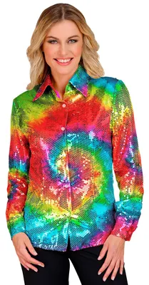 Produktbild von W WIDMANN MILANO Party Fashion - Pailletten Bluse Damen