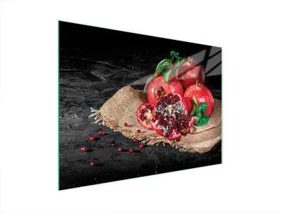 Produktbild von Glasschneidebrett 40x30 Marineblau