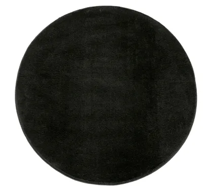 Produktbild von Teppich Rund Wohnzimmer Kurzflor Modern Flauschig Waschbar Einfarbig Rutschfest Grösse 200 cm Rund