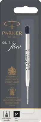 Produktbild von Parker Quinkflow Mine M schwarz Kugelschreiber (Blister)