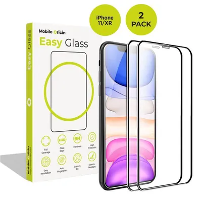 Image de Protection d'écran Mobile Origin Easyglass pour iPhone 11/Xr, lot de 2