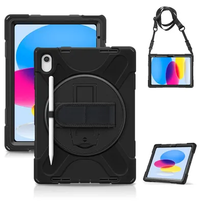 Obrázek produktu pro Robustní ochranné pouzdro pro iPad o velikosti 11/10,9 palců s otočným stojanem