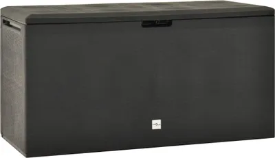 Image de The Living Store Gartenbox Anthrazit 114x47x60 cm