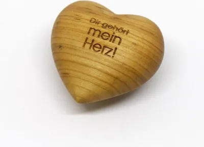 Produktbild von Thankgoods Holzherz Dir gehört mein Herz!