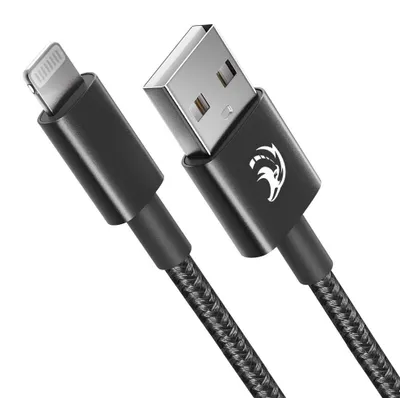 Produktbild von Travelhawk USB-A naar Lightning Kabel – Opladen & Data