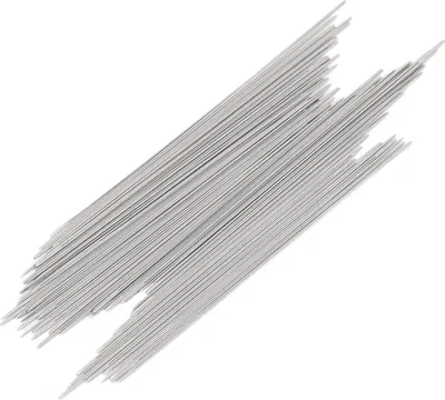 Image de Riuulity 50 pcs. Aiguilles à perles avec grand chronomètre, Aiguilles à perles en acier inoxydable pour la bijouterie, Facile à insérer, Aiguilles fines pour toutes les tailles de perles