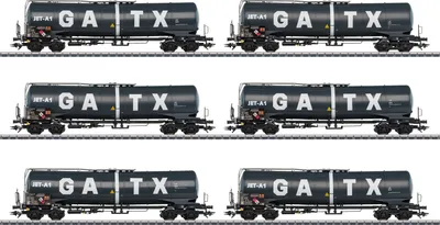 Immagine prodotto di Märklin 47546 H0 Set di 6 carri cisterna GATX Zans (47546)