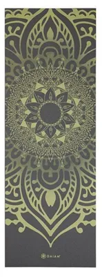 Produktbild von Gaiam - Yogamatte, Geschichtet, Sonnenuhr PP8071 (Einheitsgröße) (Tee-Grün/Grau)