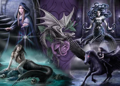 Zdjęcie produktu dla BLUEBIRD Puzzle „Gothic Dreams” 1000 elementów