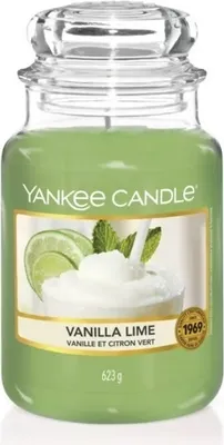 Obrázek produktu pro Yankee Candle Scented Wax Jar Large Vanilla Lime 1106730E