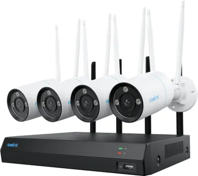 Obrázek produktu pro Reolink NVS12-8MB4W, Kabelový a bezdrátový, Kulka (tvar), Wi-Fi, Vnitřní/venkovní, 3840 x 2160 px, 8 MP