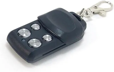 Produktbild von Drahtlose Garagenfernbedienung 4 Tasten Detektor 43392 MHz grün