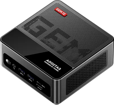 Produktbild von AOOSTAR Mini-PC Windows 11PRO 32G DRR5 RAM 1T SSD Mini stolní počítač AMD Ryzen? 7 8845HS procesor 8 jader 16 vláken WIFI6 BT5.2 WIFI6 BT5.2 Dva 2,5G LAN porty podpora 4K@120Hz displej pro kancelář, konference, filmy, hry