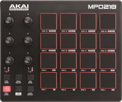 Immagine prodotto di Akai MPD218 mixer audio Nero