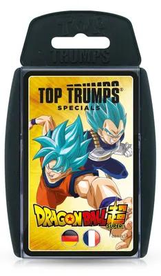 Produktbild von Top Trumps Dragonball Super (deutsch/französisch) Kartenspiel Quartettspiel