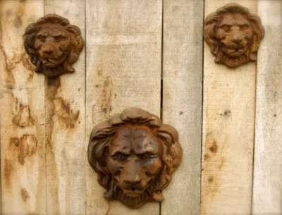 Produktbild von Wasserspeier Löwe -  für Wandbrunnen Brunnenauslauf, Speier Wasser Auslauf