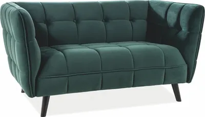 Zdjęcie produktu dla Sofa CASTELLO VELVET 2 zielona