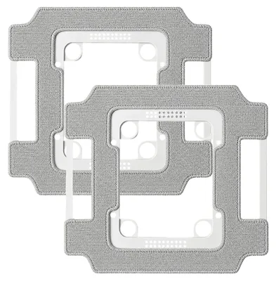 Mikrofasertuch mit Halterung für Ecovacs Winbot W3 Omni