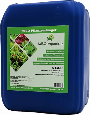 Produktbild von MIBO Pflanzendünger Aquarium 5.000ml Kanister ausreichend für 50.000 Liter