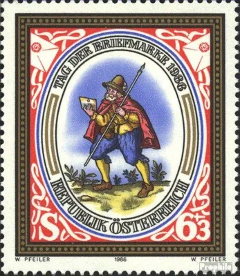 Produktbild von Briefmarken Österreich 1986 Mi 1869 (kompl.Ausg.) gestempelt Tag d. Briefmarke