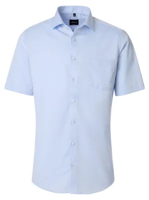 Produktbild von VENTI Herren Businesshemd Kurzarm Kent Modern-Fit Hellblau 49