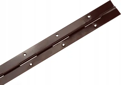 Produktbild von Scharnier FEINZ Bandscharnier - 100 cm - Braun - Robuste Konstruktion - Ideal für Möbelmontage