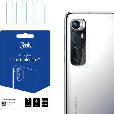Zdjęcie produktu dla 4x Szkło na kamerę 3mk dla Xiaomi Mi 10 Ultra KP20556