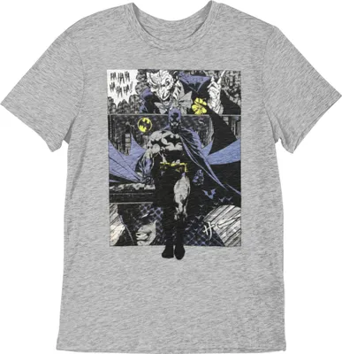 Produktbild von Batman - Comic Print T-Shirt (grau) : S