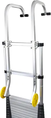 Produktbild von Famanu Dachhaken für teleskopische Leiter - Aluminiumlegierung - Dachadapter 0,93 m