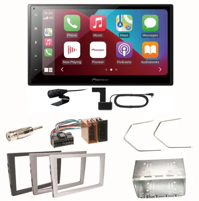 Produktbild von Pioneer SPH-DA160DAB CarPlay Einbauset für Opel Omega B Meriva A Agila Vivaro