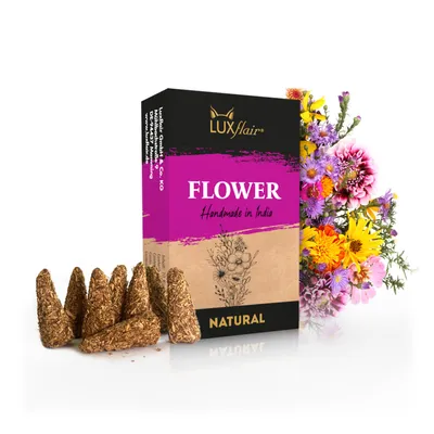 Produktbild von Natürliche Räucherkegel Blumen - NATURAL FLOWER