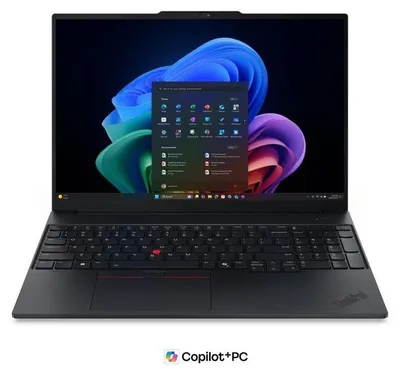 Zdjęcie produktu dla Lenovo ThinkPad E16 Gen 4, czarny, Core Ultra 5 325, 32 GB pamięci RAM, dysk SSD 1 TB, Windows 11 Pro