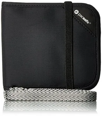 Produktbild von pacsafe Geldbörse RFIDsafe V100 Bifold Wallet Black schwarz