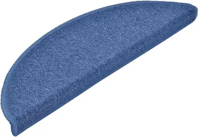 Immagine prodotto di Tappetini per scale 20 pz 56x17x3 cm blu semicircolari