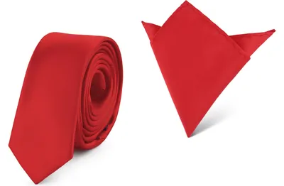 Produktbild von Ladeheid Herren Schmale Krawatte & Einstecktuch Set SP/P (150cmx5cm, 22cmx22cm)