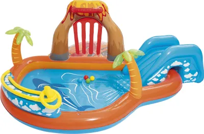Obrázek produktu pro Bestway Hrací centrum nafukovací Lava Lagoon, 265 x 265 x 104 cm