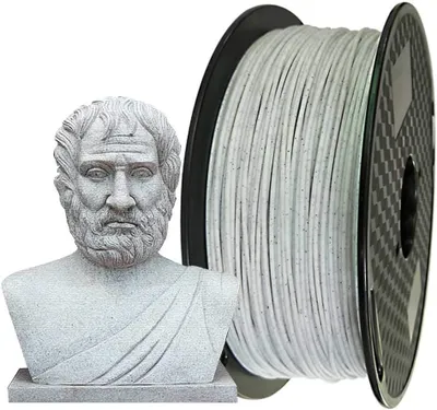 Produktbild von PLA Filament Marmerkleur, 1,75 mm Durchmesser, 1 kg, für 3D-Drucker