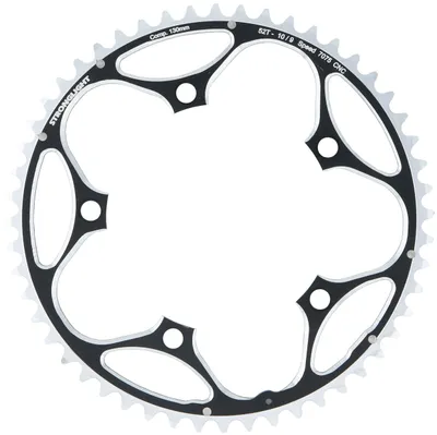 Produktbild von Stronglight Kettenblatt 7075T6 Schw. 130 Mm Lochkr. 52Z.