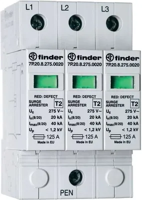 Image de Finder parasurtenseur triphasé (7P.23.8.275.1020)