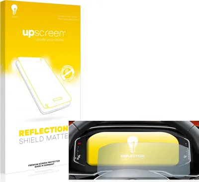 Produktbild von upscreen Schutzfolie für Volkswagen Tiguan 2021 Digital Cockpit Pro Displayschutz Displayschutzfolie Folie Matt Entspiegelungsfolie