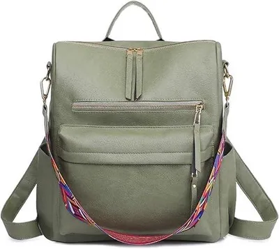 Produktbild von Antidiefstalrugzak, grasgroen, dames, elegant design