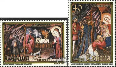 Produktbild von Briefmarken Spanien 1984 Mi 2660-2661 (kompl.Ausg.) postfrisch Sondermarken