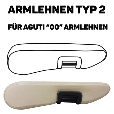 Produktbild von Wohnmobil Armlehnenbezüge für Aguti 00 Armlehnen Schwarz