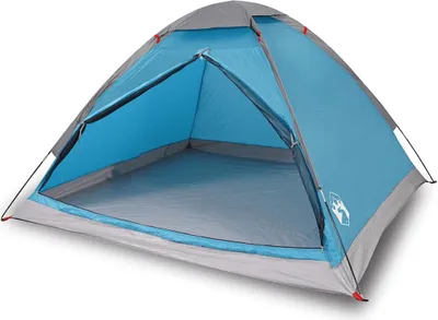 Produktbild von vidaXL Kuppel-Campingzelt 4 Personen Blau Wasserdicht