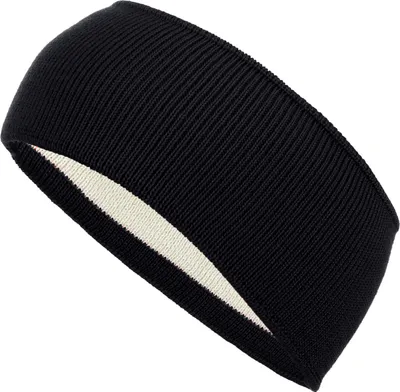 Produktbild von modAS Uni Stirnband Winter Headband – Kopfband für Damen und Herren Ohrenwärmer aus Wolle in Schwarz